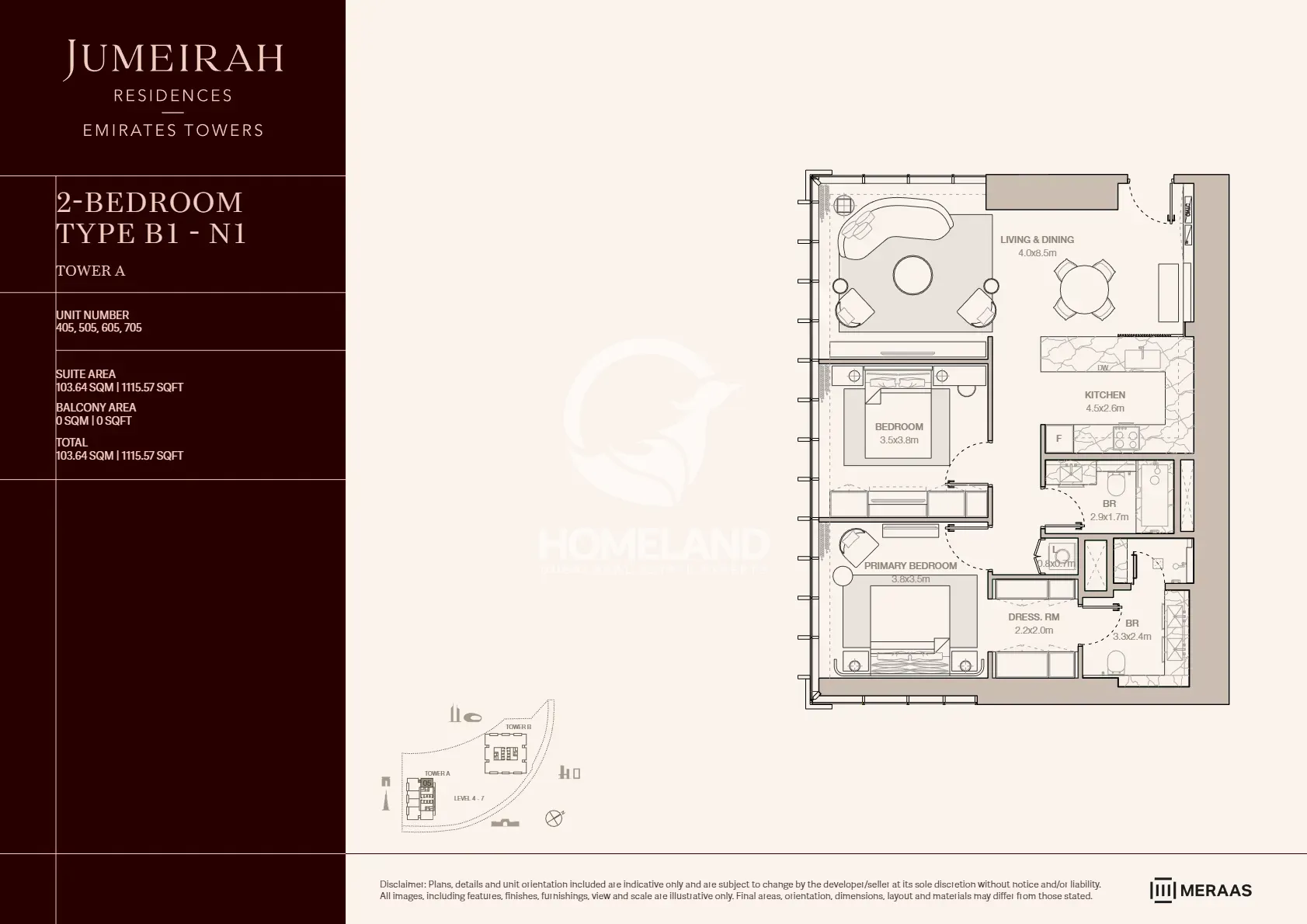 2 BR Type B1-N1